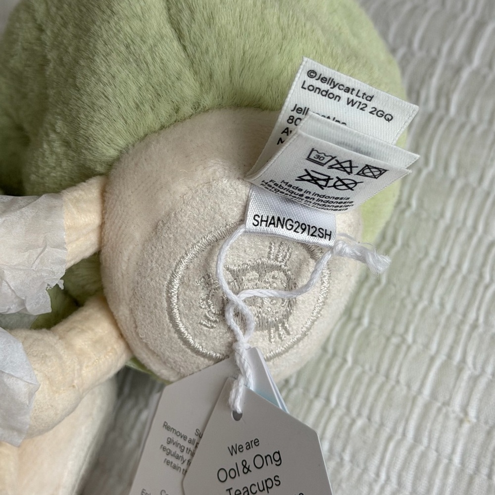 Jellycat Shanghai Exclusive Vividdy Teapot & Ool & Song Teacups Packaging Incl. - Picture 8 of 8
